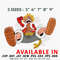 Monkey d luffy gear 5 embroidery design