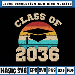 kindergarten to graduation class of 2036 grow with me svg, class of 2036 svg, back to school png, digital download