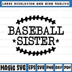baseball sister svg | baseball sis svg | baseball family svg | sister svg | baseball sister cut file | baseball clipart
