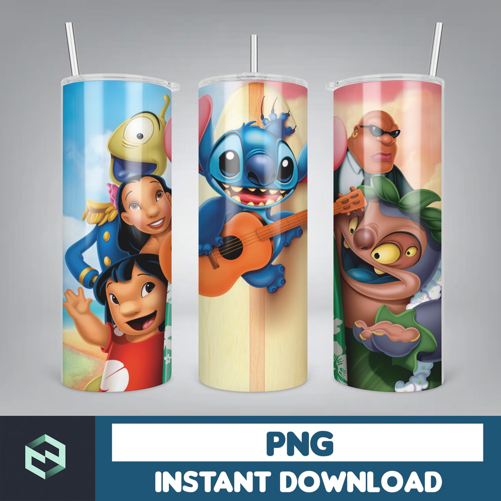 Stitch Tumbler Wrap, Stitch Tumbler Wrap for 20 oz Skinny Tumbler PNG Sublimation Design, Stitch Sublimation Designs (1).jpg