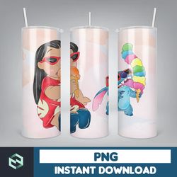stitch tumbler wrap, stitch tumbler wrap for 20 oz skinny tumbler png sublimation design, stitch sublimation designs (20