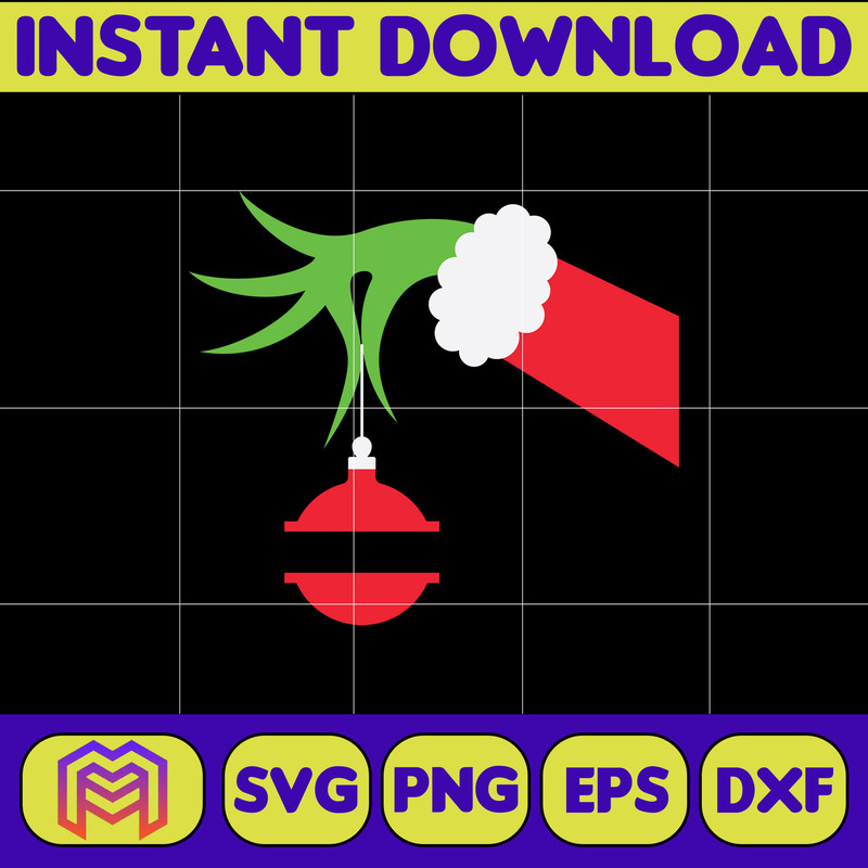 Grinch SVG, Grinch Christmas Svg, Grinch Face Svg, Grinch Hand Svg, Clipart Cricut Vector Cut File, Instant Download (262).jpg