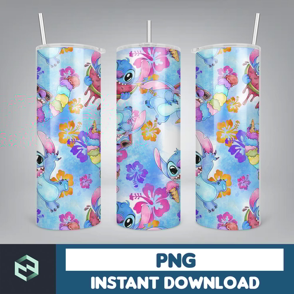 Stitch Tumbler Wrap, Stitch Tumbler Wrap for 20 oz Skinny Tumbler PNG Sublimation Design, Stitch Sublimation Designs (7).jpg