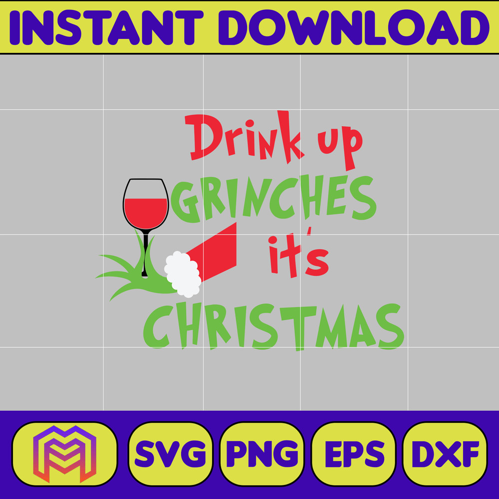 Grinch SVG, Grinch Christmas Svg, Grinch Face Svg, Grinch Hand Svg, Clipart Cricut Vector Cut File, Instant Download (292).jpg