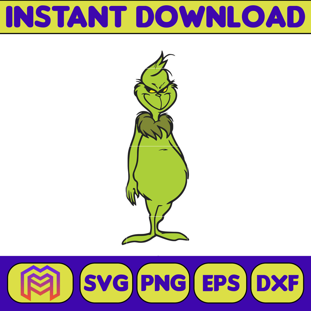 Grinch SVG, Grinch Christmas Svg, Grinch Face Svg, Grinch Hand Svg, Clipart Cricut Vector Cut File, Instant Download (315).jpg