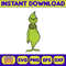Grinch SVG, Grinch Christmas Svg, Grinch Face Svg, Grinch Hand Svg, Clipart Cricut Vector Cut File, Instant Download (315).jpg