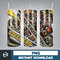 Football 20oz tumbler Sublimation Templates, Football designs Skinny Straight tumbler Wrap ,20oz skinny tumbler (19).jpg