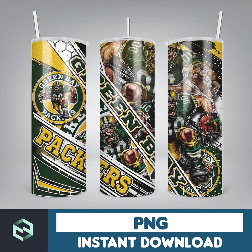 Football 20oz tumbler Sublimation Templates, Football designs Skinny Straight tumbler Wrap ,20oz skinny tumbler (20).jpg