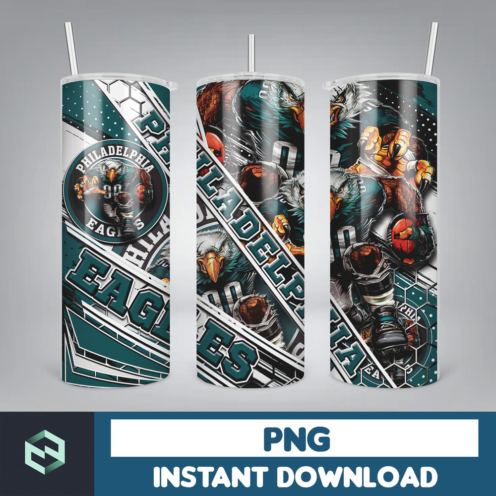 Football 20oz tumbler Sublimation Templates, Football designs Skinny Straight tumbler Wrap ,20oz skinny tumbler (23).jpg