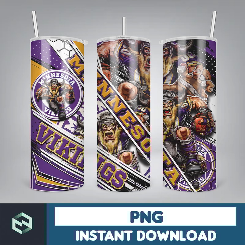 Football 20oz tumbler Sublimation Templates, Football designs Skinny Straight tumbler Wrap ,20oz skinny tumbler (30).jpg