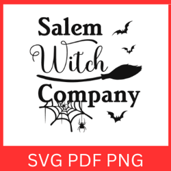 salem witch company svg | halloween svg | witch svg | halloween svg design