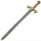 36 Handmade High Carbon Steel Viking Bearded Sword