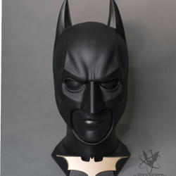 The Dark Knight mask/cowl for cosplay,  batsuit, halloween party or collection (Batman cosplay)