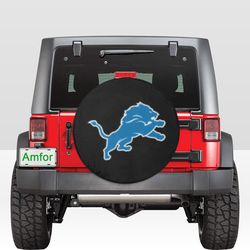 Lions Tire Cover