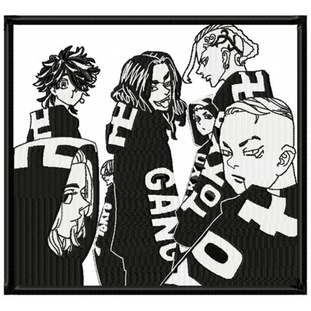 Tokyo Revenger Embroidery Design