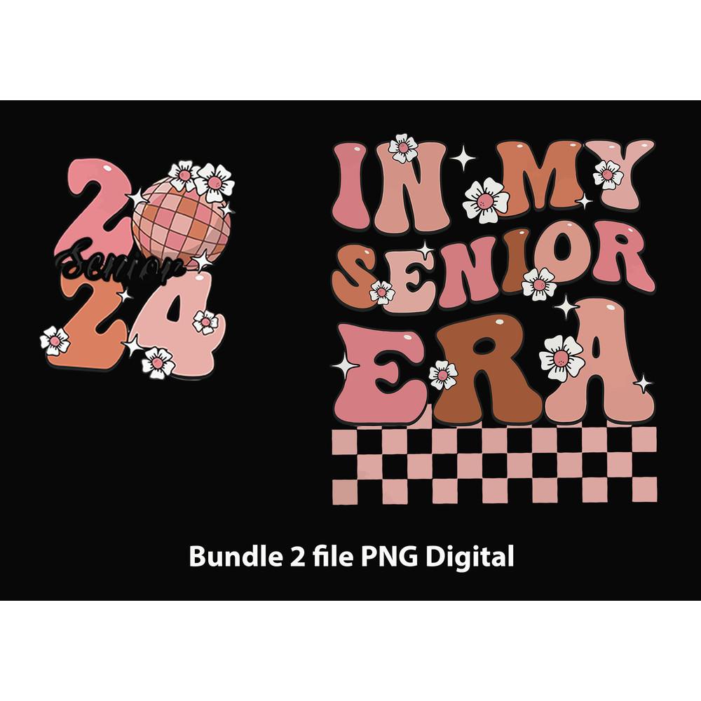 In My Senior Era Shirt, Senior Class Of 2024 Shirt, Senior 2024, Senior 2024 High School Graduation, Graduation Gifts, Back To School.jpg