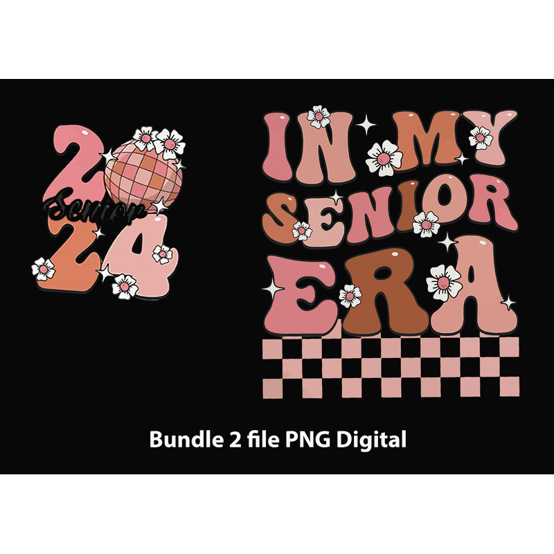 In My Senior Era Shirt, Senior Class Of 2024 Shirt, Senior 2024, Senior 2024 High School Graduation, Graduation Gifts, Back To School.jpg