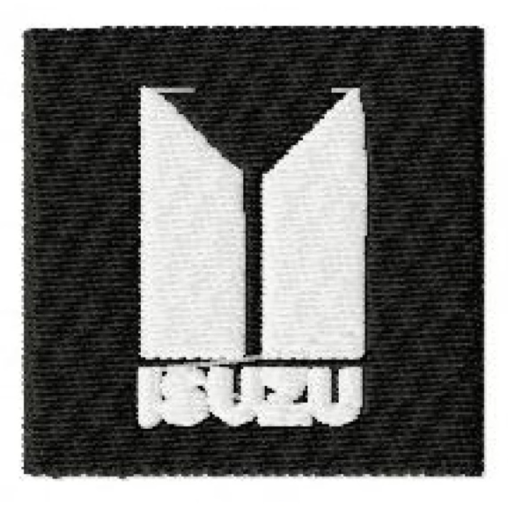 Isuzu Car Logo Embroidery Design