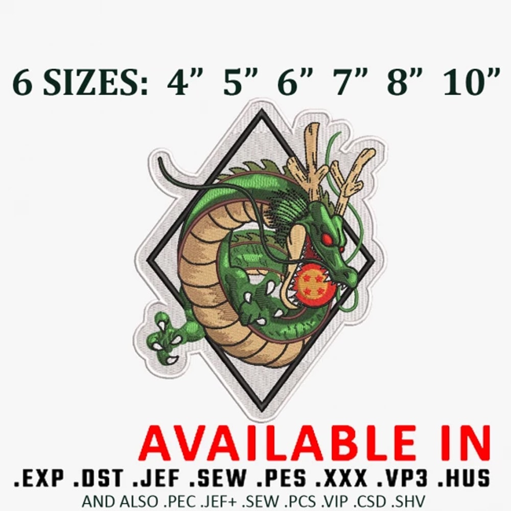 Shenglong dragonball embroidery design