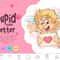 Cartoon Cupid with Letter_preview_1.jpg