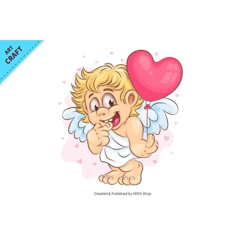 Cartoon Cupid with Balloon_preview_2.jpg