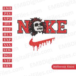 horror moraleja beetlejuice custom halloween embroidery file