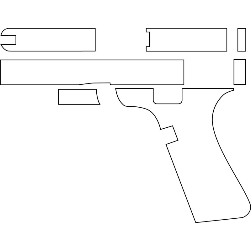 GLOCK 22 BLANK GUN TEMPLATE VECTOR FILE.jpg