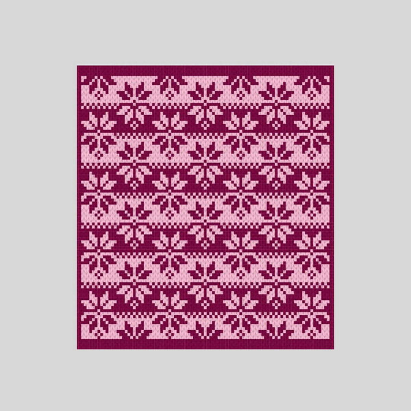 loop-yarn-finger-knitted-winter-stars-blanket-5