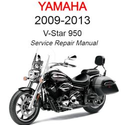 Yamaha V-Star 950 2009 2010 2011 2012 2013 Service Repair Manual