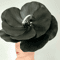 Magic black flower fascinator Derby hat Hair clip Mysterious flower Halloween outfit.jpg
