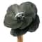 Gloss Black hairpins fascinator Black magic wedding flower Halloween gothic headdress.jpg