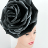 Black Rose Fascinator Magic Flower Hair Clip Wedding Headband Halloween.jpg