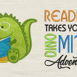 dinosaur read with reading dino 2 designs reading pillow-instant d0wnl0ad