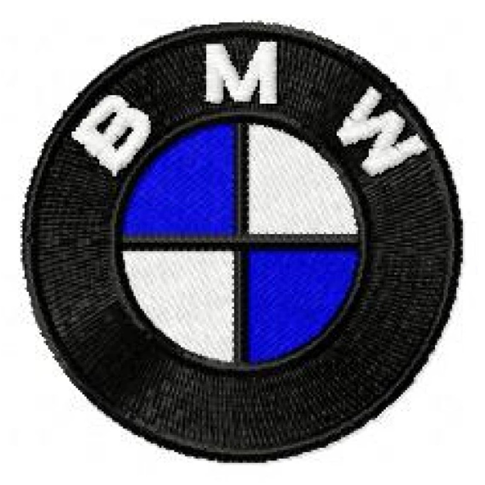 Logo bmw normal embroidery design