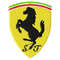 Log ferrari car embroidery design
