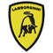 Lamboeghini car logo embroidery design