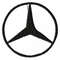 Mercedes car logo embroidery design