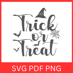 trick or treat svg | halloween clipart svg | halloween svg | spooky svg | halloween spiders web svg