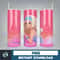 Barbie Tumbler, Barbie Tumbler PNG, Barbie Sublimation Wraps, Digital Download (26).jpg