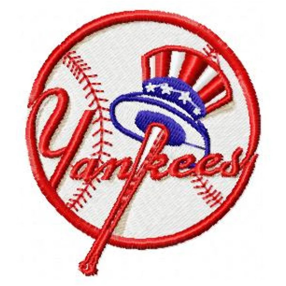 Yankes logo embroidery design