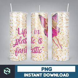 barbi tumbler wrap 20 oz skinny tumbler sublimation design, straight & tapered tumbler wrap (17)