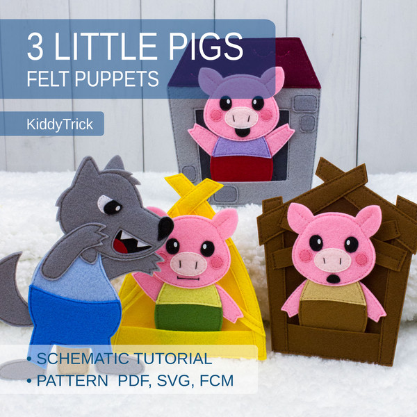 Thee Little Pigs -  felt puppets (1).jpg