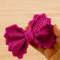 crochet bow pattern