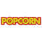 Popcorn Logo Embroidery Design