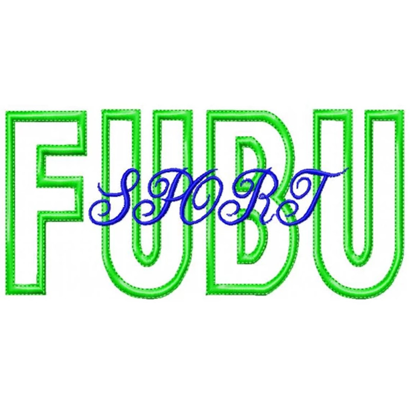 FUBU Logo Embroidery Design