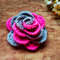 crochet 3D flower pattern