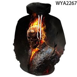 3d printed hoodies &8211 movie ghost rider pullover