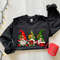 Christmas Gnomes Sweatshirt, Merry Christmas Sweatshirt, Buffalo Plaid Gnomes, Cute Gnomes Sweatshirt, Christmas Gift, Holiday Sweatshirt - 1.jpg