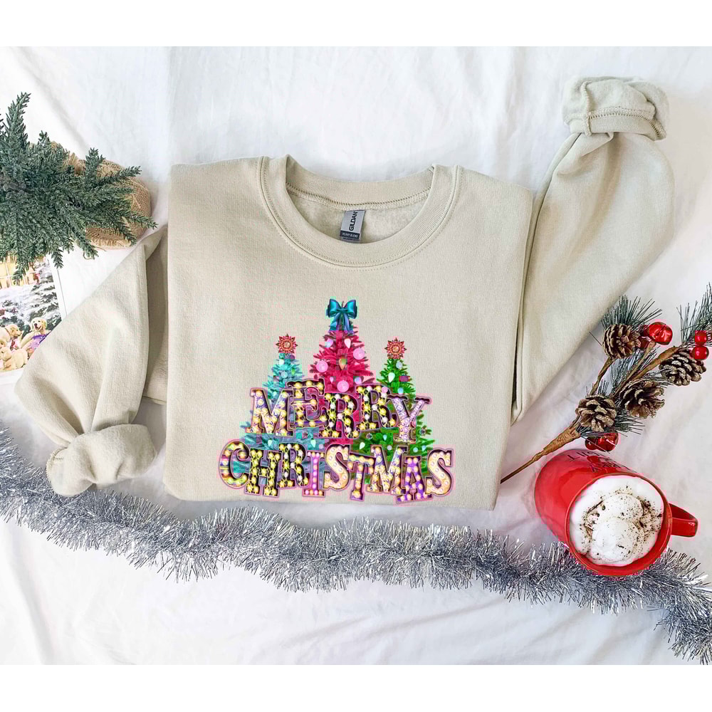 Christmas Sweatshirt, Womens Christmas Sweatshirt, Christmas Sweatshirts for Women, Christmas Gift Women,Merry Christmas Sweatshirt - 1.jpg