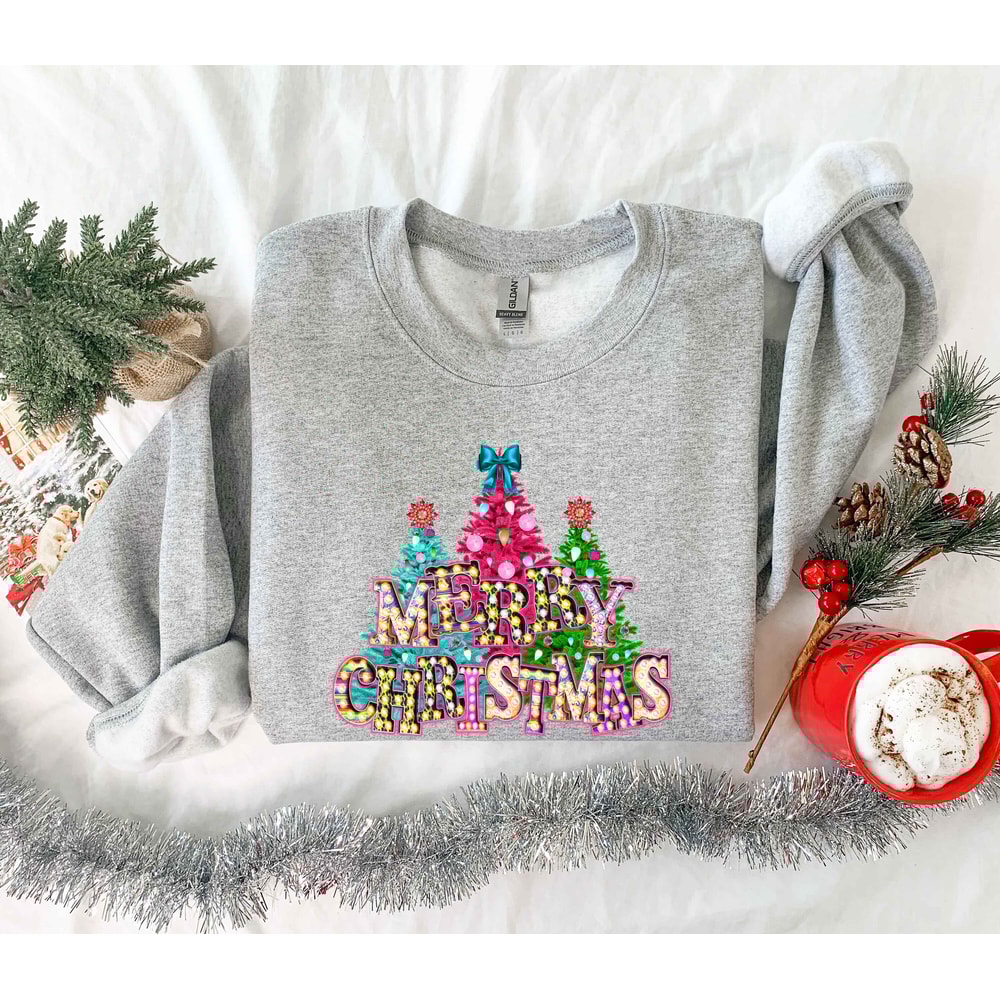 Christmas Sweatshirt, Womens Christmas Sweatshirt, Christmas Sweatshirts for Women, Christmas Gift Women,Merry Christmas Sweatshirt - 3.jpg